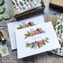 Set Of Eight Tropical Watercolour Thank You Cards, thumbnail 2 of 8