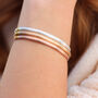 Wide Matte Cuff In 14k Gold Filled, thumbnail 5 of 7