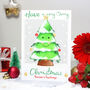 'Season's Greetings' Festive Tree Christmas Card, thumbnail 2 of 7
