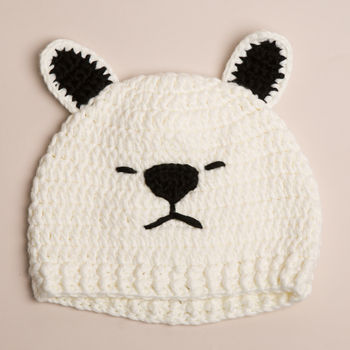 Polar Bear Baby Hats, 2 of 3