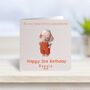 Personalised Baby Boy 1st Birthday Greeting Card, thumbnail 1 of 4