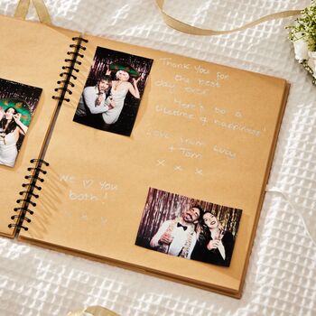 Personalised Wooden Wedding Guestbook, 4 of 5