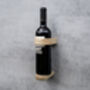 Luxury Ash Wall Mounted Wine Bottle Holder, thumbnail 4 of 8