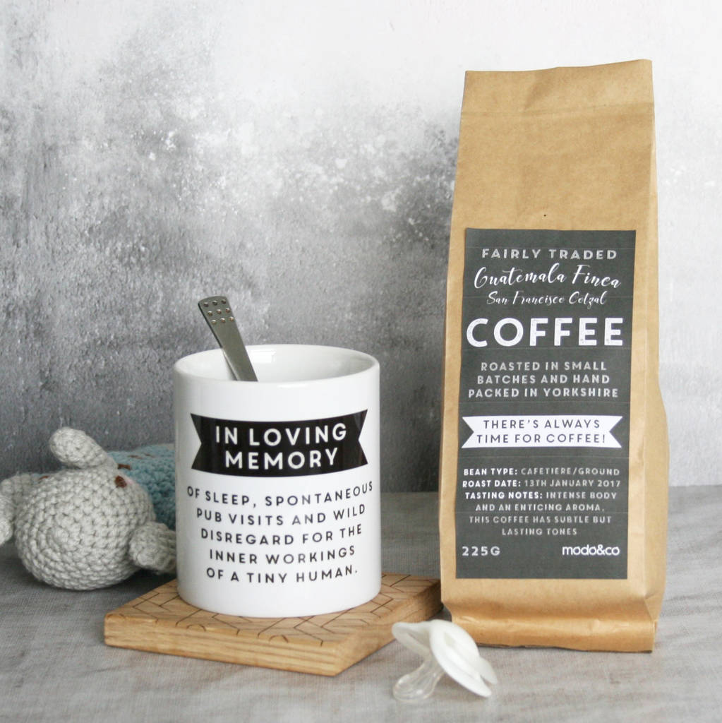 Personalised First Father's Day Mug And Coffee Gift Set, 1 of 2