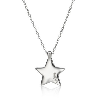 Personalised Maxi Shine Star Necklace, 5 of 11