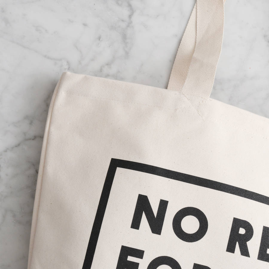 'No Rest For The With Kid' Canvas Bag By Alphabet Bags ...