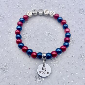 Personalised Dinosaur Charm Bracelet, Boys Bracelet, 12 of 12