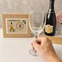 Engraved Wine Glass Personalised Gift For 50th Birthday, thumbnail 1 of 8