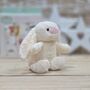 Cream Bunny Soft Toy, thumbnail 1 of 3