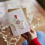 Horse Lovers Christmas Keepsake Card, thumbnail 1 of 2