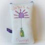 Personalised Flower Embroidered Phone Case, thumbnail 2 of 6