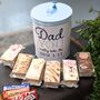 Father's Day Filled Biscuit And Cake Tin For Dad, thumbnail 1 of 5