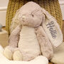 Personalised Rabbit And Matching Blanket Soft Toy, thumbnail 11 of 12