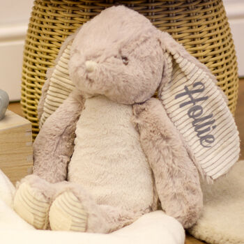 Personalised Rabbit And Matching Blanket Soft Toy, 11 of 12