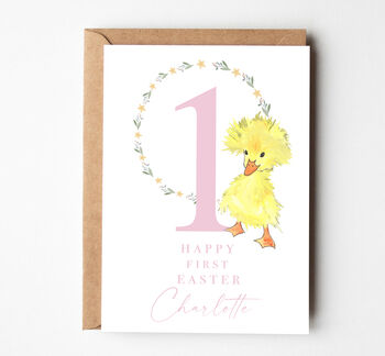 Baby's 1st Easter Card, 2 of 2