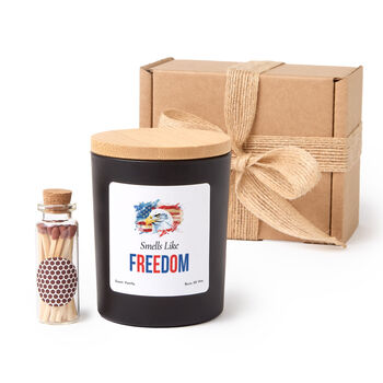 Freedom Candle Gift For USA Lovers And Veterans, 8 of 8