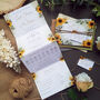 Sunflower Wedding Invitation Sample, thumbnail 1 of 10