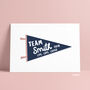 Family Name Personalised Pennant Print, thumbnail 6 of 12