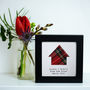 Personalised New Home Frame With Scottish Tartan Hoose, thumbnail 1 of 5