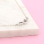 Sterling Silver And Gemstone Necklace, thumbnail 4 of 5