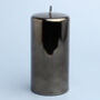 Grey Glass Effect Candles By G Decor, thumbnail 4 of 6