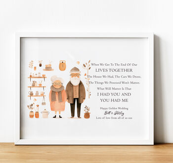 Personalised Grandparent Anniversary Gift, 2 of 8