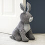 Luxury Rabbit Padded Doorstop, thumbnail 2 of 3