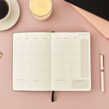 Personalised Minimal Productivity Daily Planner, 5 of 9