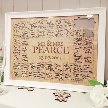 Wedding Puzzle Guestbook, 2 of 5