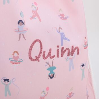 Personalised Little Performers Drawstring Bag, 3 of 6