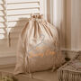 Personalised Drawstring Laundry Bag, thumbnail 1 of 3