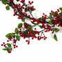 150cm Luxury Christmas Natural Look Red Berry Garland, thumbnail 3 of 5