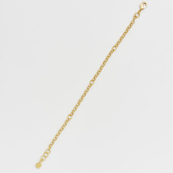 Gold Pansy Charm Bracelet, 4 of 10