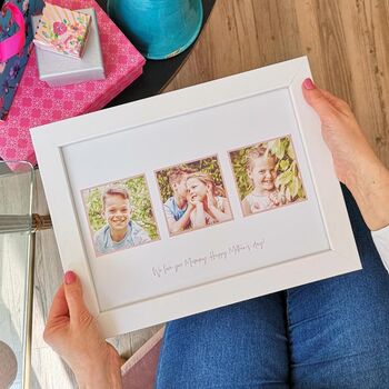 Personalised Colour Photo Gift Memories For Her, 2 of 6