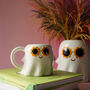 Peace, Love And Boo Mug, thumbnail 1 of 2