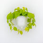 Flo, Self Watering Ceramic And Glass Wall Mount Planter, thumbnail 3 of 12