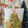 Christmas Illustration Scented Fabric Gift Pillow, thumbnail 7 of 10