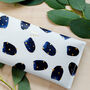 Personalised Dotty Recycled Leather Clutch Purse, thumbnail 6 of 8