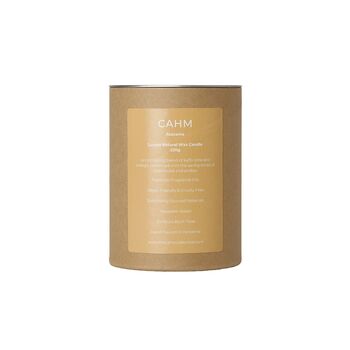 Atacama Luxury Soy Wax Candle In Amber Glass, 5 of 5