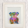 Otter, Rainbow Splash Art Print, thumbnail 5 of 7