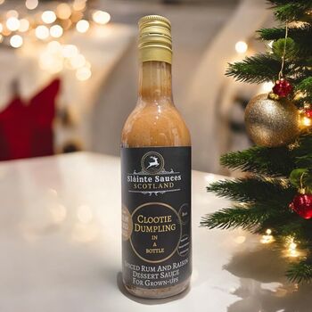 Scottish Boozy Gift Set Of Two Dessert Sauces, 6 of 12