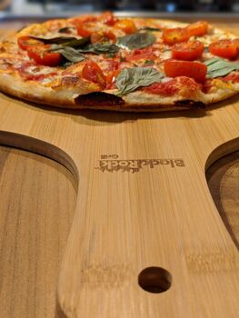 Large Bamboo Pizza Paddle Board, 6 of 11