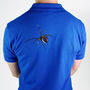 Spooky Embroidered Spider Polo Shirt, thumbnail 1 of 5