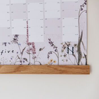 2025 Meadow Flowers Wall Planner, 4 of 6