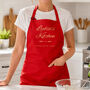 Personalised Made With Love Apron, thumbnail 1 of 12