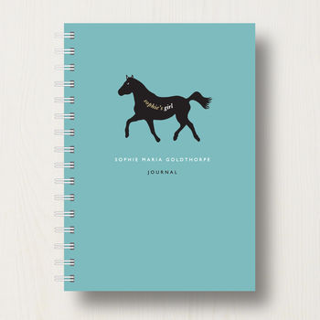 Personalised Horse Lover's Journal Or Notebook, 7 of 10