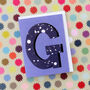 Mini G Alphabet Card, thumbnail 1 of 5
