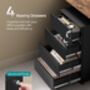 Lockable Mobile File Cabinet With Multiple Drawers, thumbnail 7 of 10