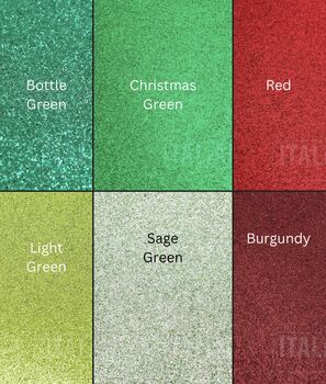 16 X Personalised Christmas Table Decor, Confetti, Scatter, Centrepiece, Many Colours, 11 of 11