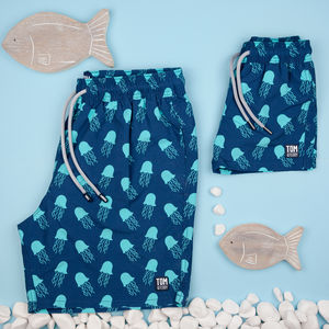 dad and son matching swim shorts uk